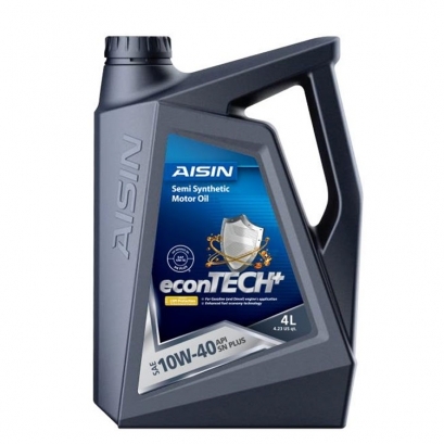 روغن موتور 10W40 آیسین حجم 4 لیتر (NEW)  روغن موتور 10W40 آیسین حجم 4 لیتر (NEW)